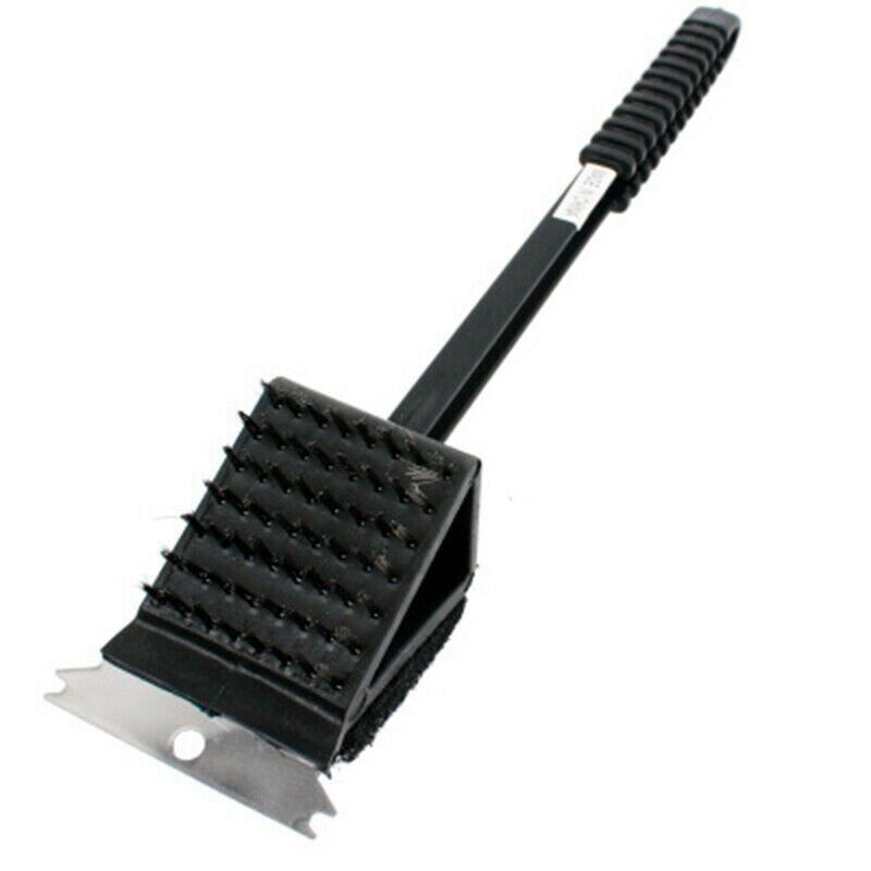 Brosse Barbecue Grill Double Face 36cm Nettoyage Grattoir éponge bbq