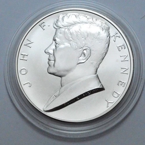 John F. Kennedy Medal Inaugurated President January 20 1961 1 Oz Silver Round