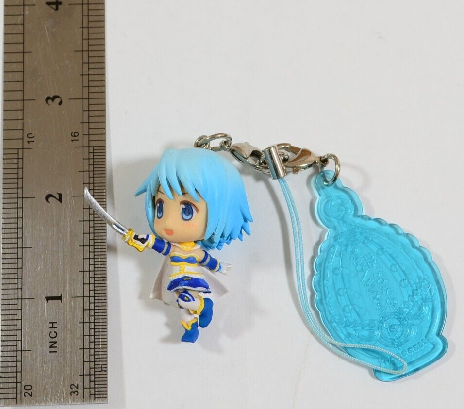 Madoka Magica Sayaka Miki Mini Figure Keychain strap Anime z388 | eBay