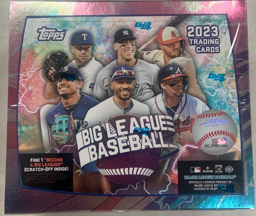 ＷＥＢ限定カラー有 【2BOXセット！ 】2023 Topps Big League