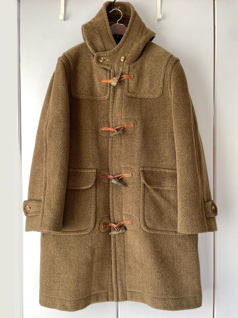 Used Invertere Duffle Coat Size L Vintage Made in England