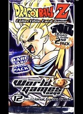 DRAGON BALL Z CCG COMPLETE YOUR FOIL UNLIMITED WORLD GAMES SAGA CHOOSE YOUR CARD