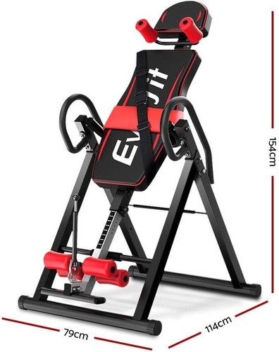 Inversion Table Folding Gravity Tables Back Stretcher Exercise Bench Upside Down - Picture 7 of 11