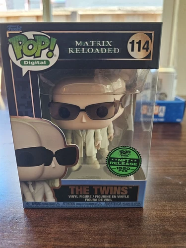Funko Pop! The Twins Legendary The Matrix Reloaded Digital 114 In Hand 🔥 🔥 