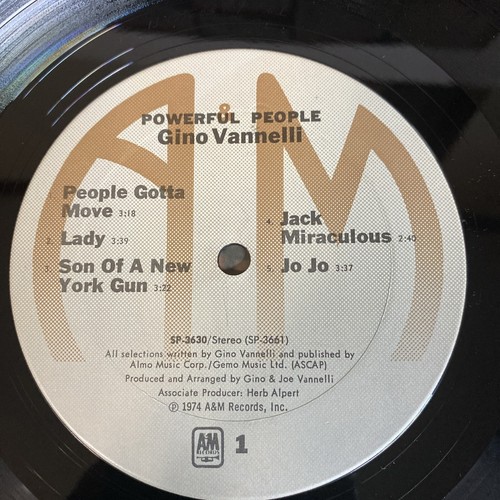 RARE !Gino Vanelli - Powerful People Vinyl Record LP A&M SP-3630 VGC+ M-1 - Picture 3 of 5
