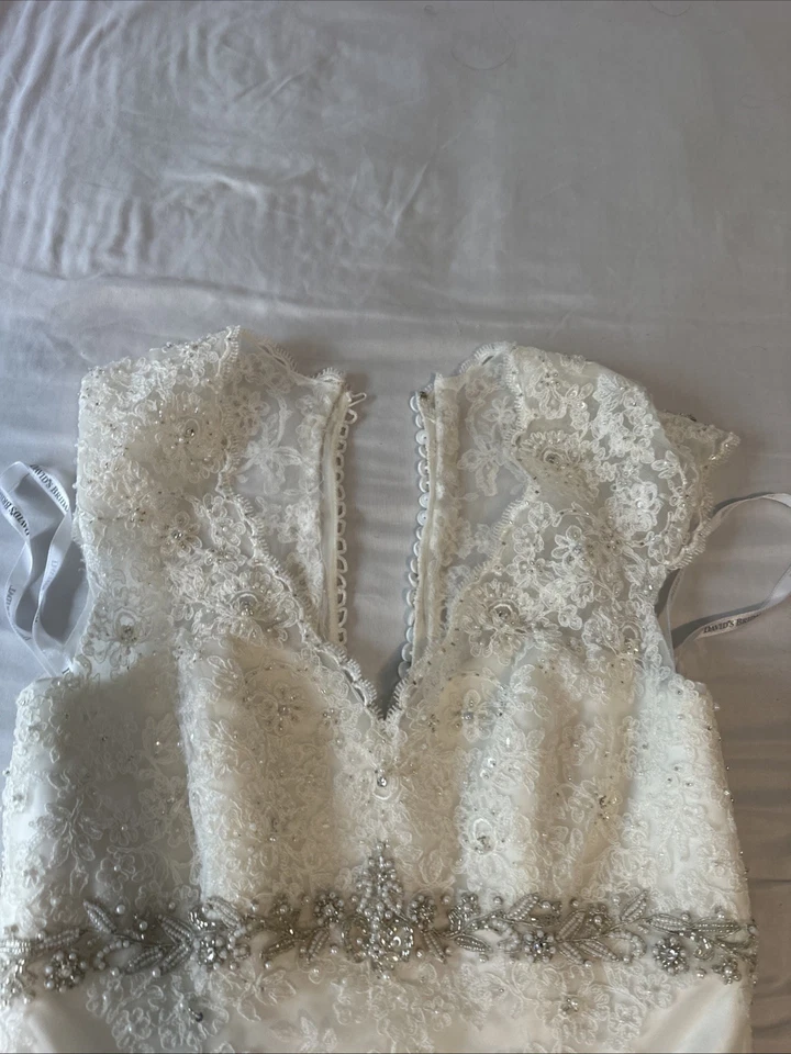 Vestido de novia David’s talla 10 Foto 3 de 4
