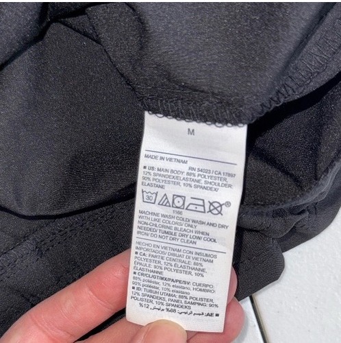 Old Navy Women Dry Quick Pullover Stretchtech Windbreaker Black Pocket Jacket M - Picture 11 of 11
