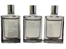 3 PK Mini Jimmy Choo Man by Jimmy Choo 0.15 oz EDT Cologne for Men NEW No Box