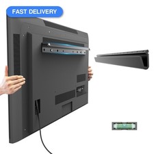 No Drill TV Wall Bracket for 22-55 Inch TVs, Ultra Slim Studless Drywall TV...
