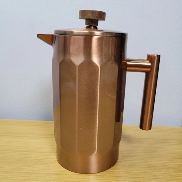 World Market Brushed Copper French Press
Opens in a new window or tab