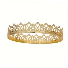 Crown - Metal Material, Essential for Birthday Parties, Weddings, and golden