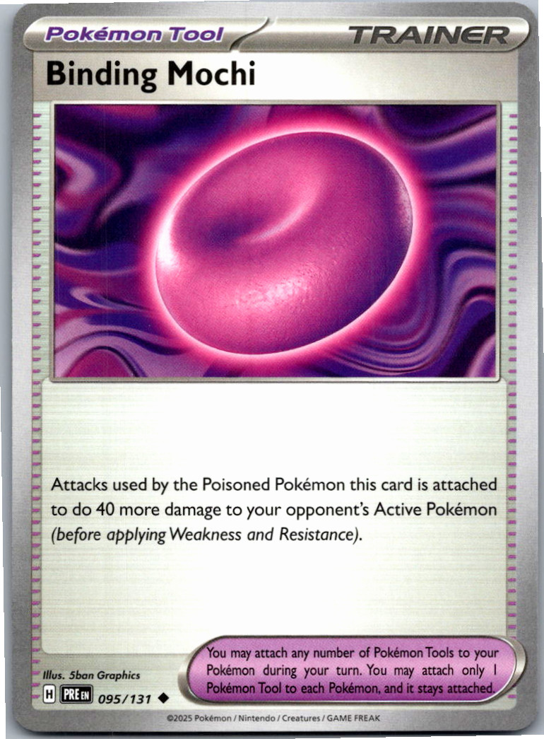 Binding Mochi Uncommon SV: Prismatic Evolutions 095/131 NM