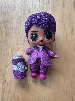 #ad LOL Surprise Doll Boys Series 3 Purple Reign RARE Pop Cup Tumbler Glasses $6.00