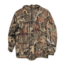 Cabela's For Kids Camouflage Insulated Hooded Hunting Jacket Coat Youth Size XL