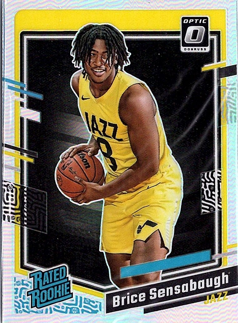 2023-24 Panini Donruss Optic - Rated Rookie Brice Sensabaugh #209 Holo Prizm...