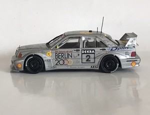 1:87 MERCEDES 190E Evo II DTM 1991 Klaus Ludwig N°3 Modèle Herpa AMG