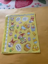 Vintage 1980s Easter  Stickers