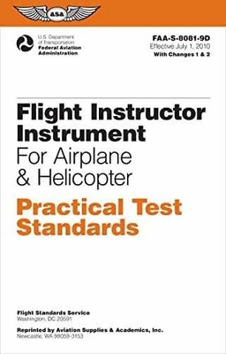 Flight Instructor - Paperback, by Federal Aviation Administration - Very Good x