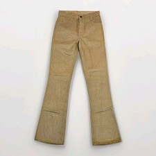 Vtg NOS Levis Pants Womens 28x33 Corduroy Flare 70's Talon Bell Bottom White Tab