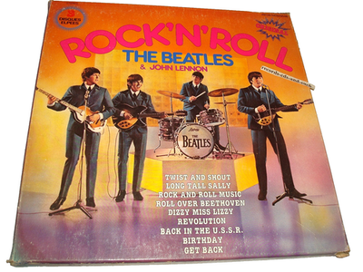 The Beatles & John Lennon –Rock'N'Roll VG+/VG (3 DISCS IMPORT BOX