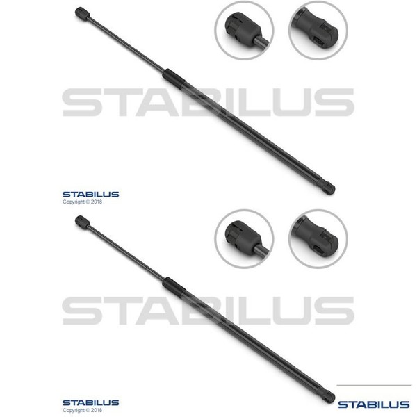 2X Gasfeder FüR Heckscheibe Stabilus 110189 Heckklappe DäMpfer FüR Peugeot-image
