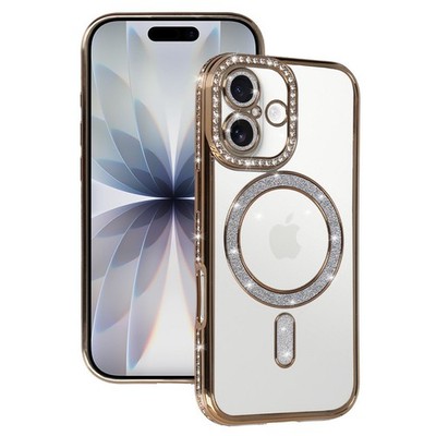 FÜR XIAOMI REDMI NOTE 15 4G - BLING mit Mag Safe Tasche Schutz Hülle Cover GOLD