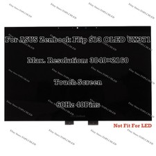 13.3"LCD Touch Screen Assembly Display For ASUS Zenbook Flip S13 OLED UX371E 4K