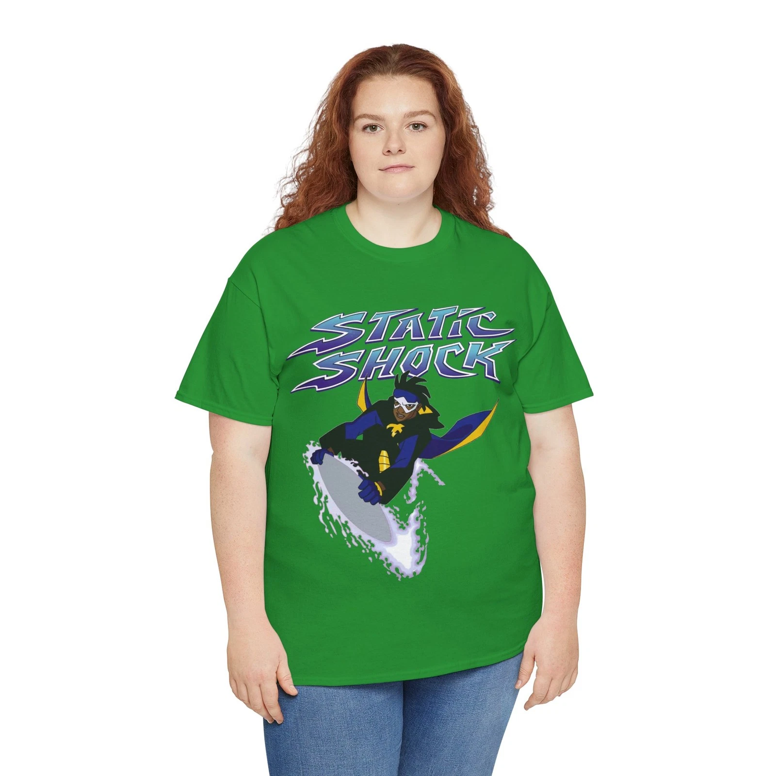 Static Shock T-Shirt - Milestone Comics - WB - DC Comics - Virgil Hawskin