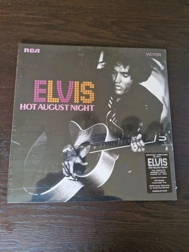 Elvis Rare FTD 2-LP: Hot August Night (Sealed With Hype Sticker!)
