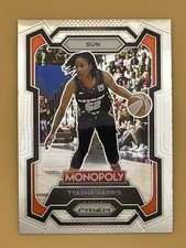 Tyasha Harris 2024 Panini Prizm Monopoly WNBA #24 Connecticut Sun