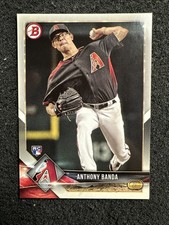ANTHONY BANDA #57 2018 Bowman Baseball Rookie Card QTY Arizona Diamondbacks