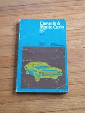 chiltons auto repair manual 1964-1971 Chvelle & Monte Carlo