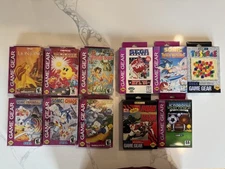 Game Gear Games Lot