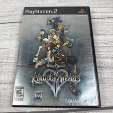 Kingdom Hearts II PS2 PlayStation 2 Complete Manual w/Reg Card  B