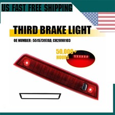 Red Led 3rd Third Brake Light Tail Stop Lamp For 2005-2010 Jeep Grand Cherokee