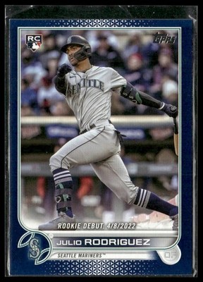 2022 Topps Update #US97 Julio Rodriguez Royal Blue | eBay