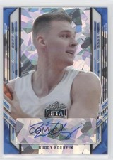 2021-22 Leaf Metal Portrait Blue Crystals 2/25 Buddy Boeheim #PA-BB1 Auto v9t
