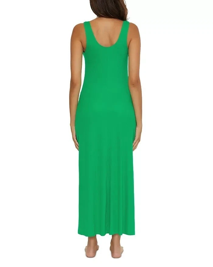 Vestido maxi BECCA by Rebecca Virtue Mykonos natação feminino tamanho P verde - Imagem 2 de 4