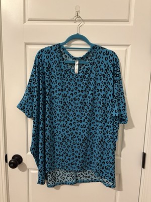 Dear Scarlett Boutique Brand Blouse - Large - Blue - Item1442