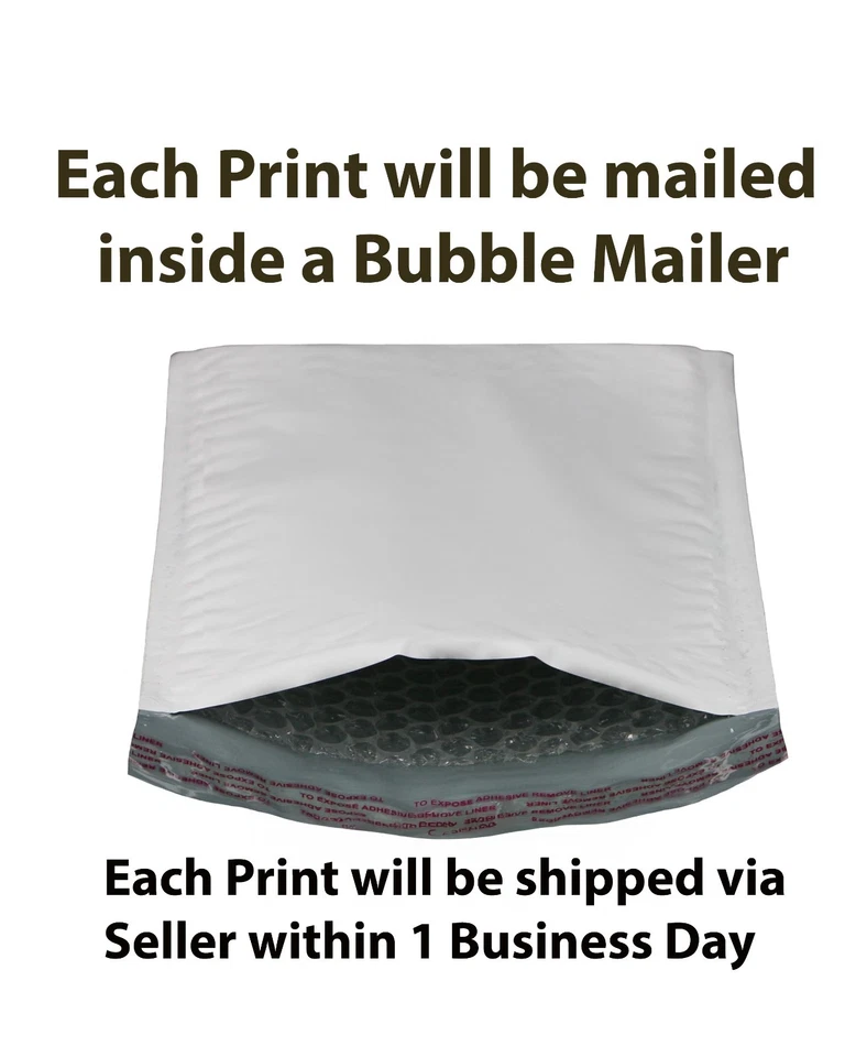 "Highland Cow Wall Art Matted Brown Beige Print Farmhouse Home Decor Print - Image 3 of 4