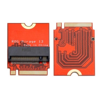 NVME MKey M.2 PCIE 4.0 2230 To 2280 SSD Hard Drive Adapter For Rog Phantom 13
