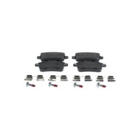 Bosch 0 986 494 384 Bremsbelagsatz Scheibenbremse Hinterachse FüR Renault Dacia