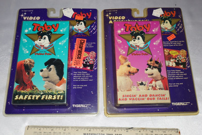 NEW Sealed 1993 Toby Terrier Video Adventures Tiger Electronics VHS Misp Nip Mip