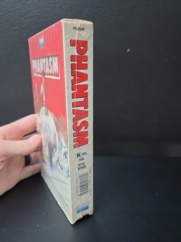 Phantasm VHS 1984 Early Release W/Shrink/Vintage Case EX Nelson ENT CLEAN! Foto 2 de 4