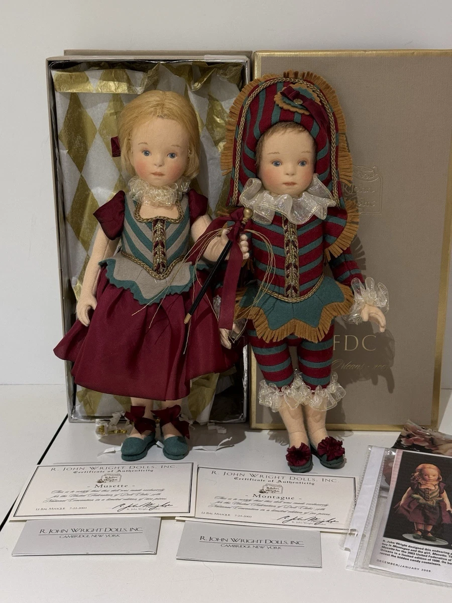 R. John Wright クラブ・ドールセット2000 年フェルト製 R. John Wright Dolls & Doll Playsets for sale | eBay