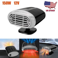 12V 150W Heater Portable Heating Cooling Fan Defroster Demister Car Truck US