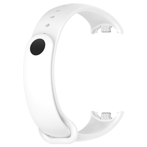 Silikon Uhrenarmband mit Edelstahl Plug für EdelstahlMi Band 9/9 NFC/8/8 NFC - Picture 9 of 41
