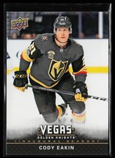 Cody Eakin 2017-18 Upper Deck Vegas Golden Knights Inaugural Season #21 VGK