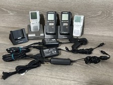Lot of 4 Olympus 2x DS-5000, 1x DS-4000, 1x DS-3300 Digital Voice Recorders
