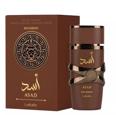 Asad Bourbon 100ml EDP by Lattafa Perfumes Long Lasting Arabian Men Fragrance